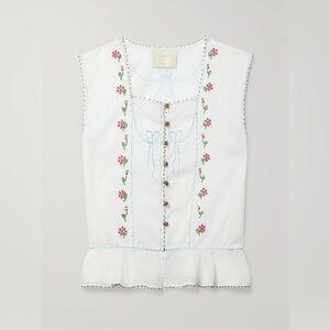 Doen Heirloom Odelia Beaded Tank Top - S